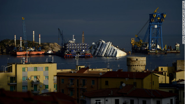 Giglio Italy - Costa Concordia